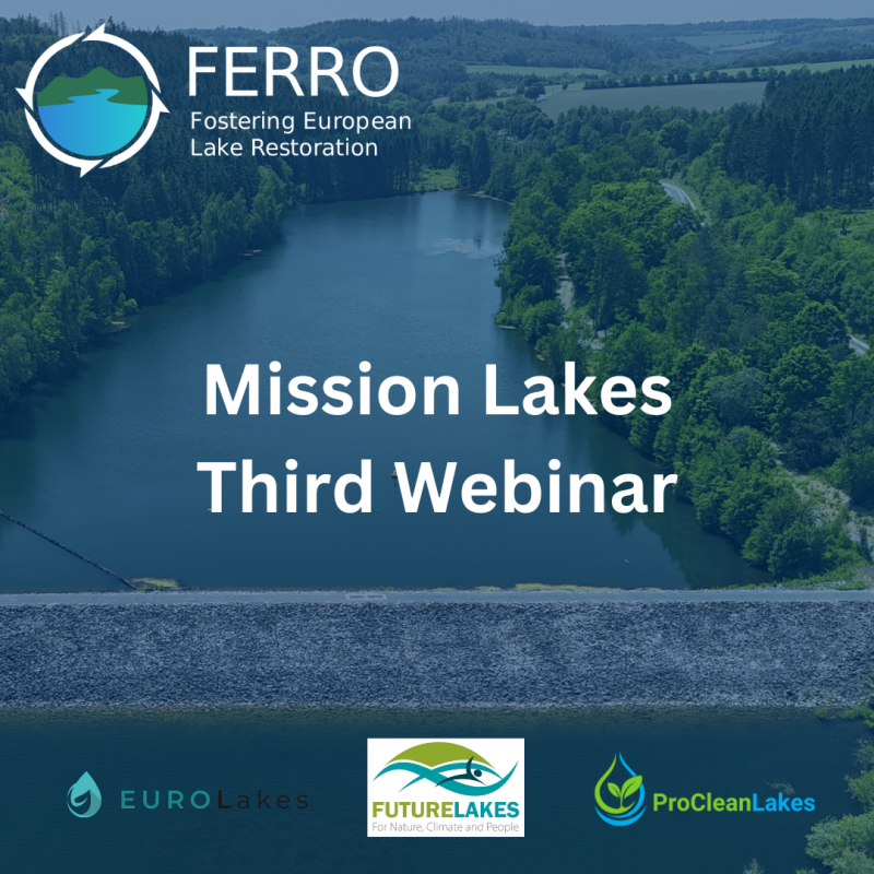 FERRO hosts 3rd Mission Lakes Webinar showcasing innovative lake restoration solutions