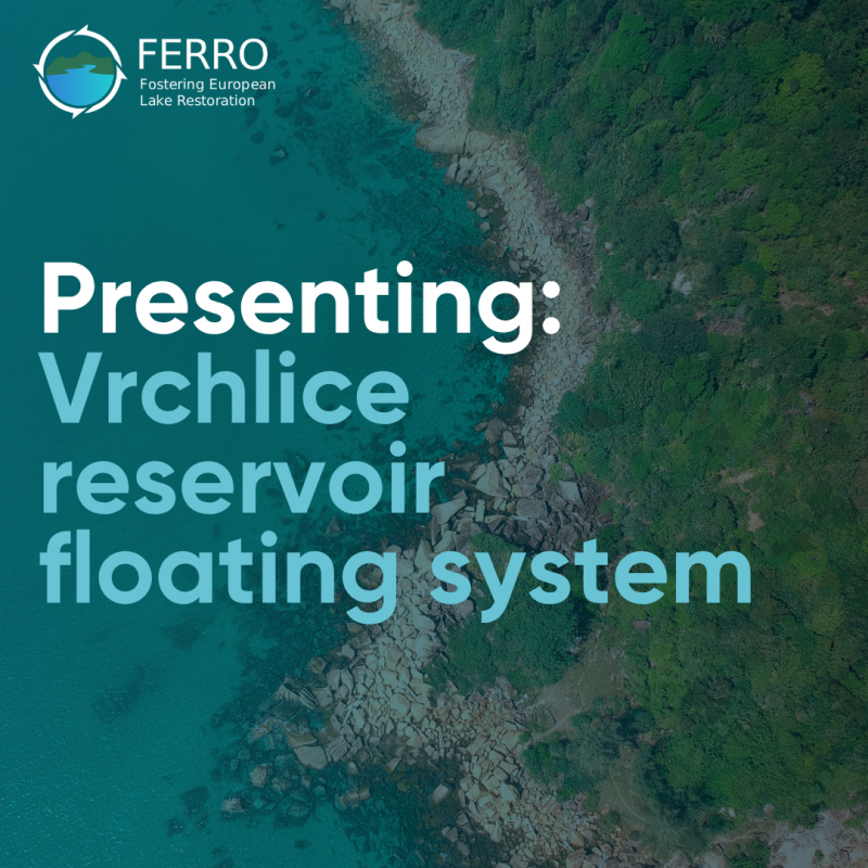 Vrchlice reservoir floating system presented to the Czech audience