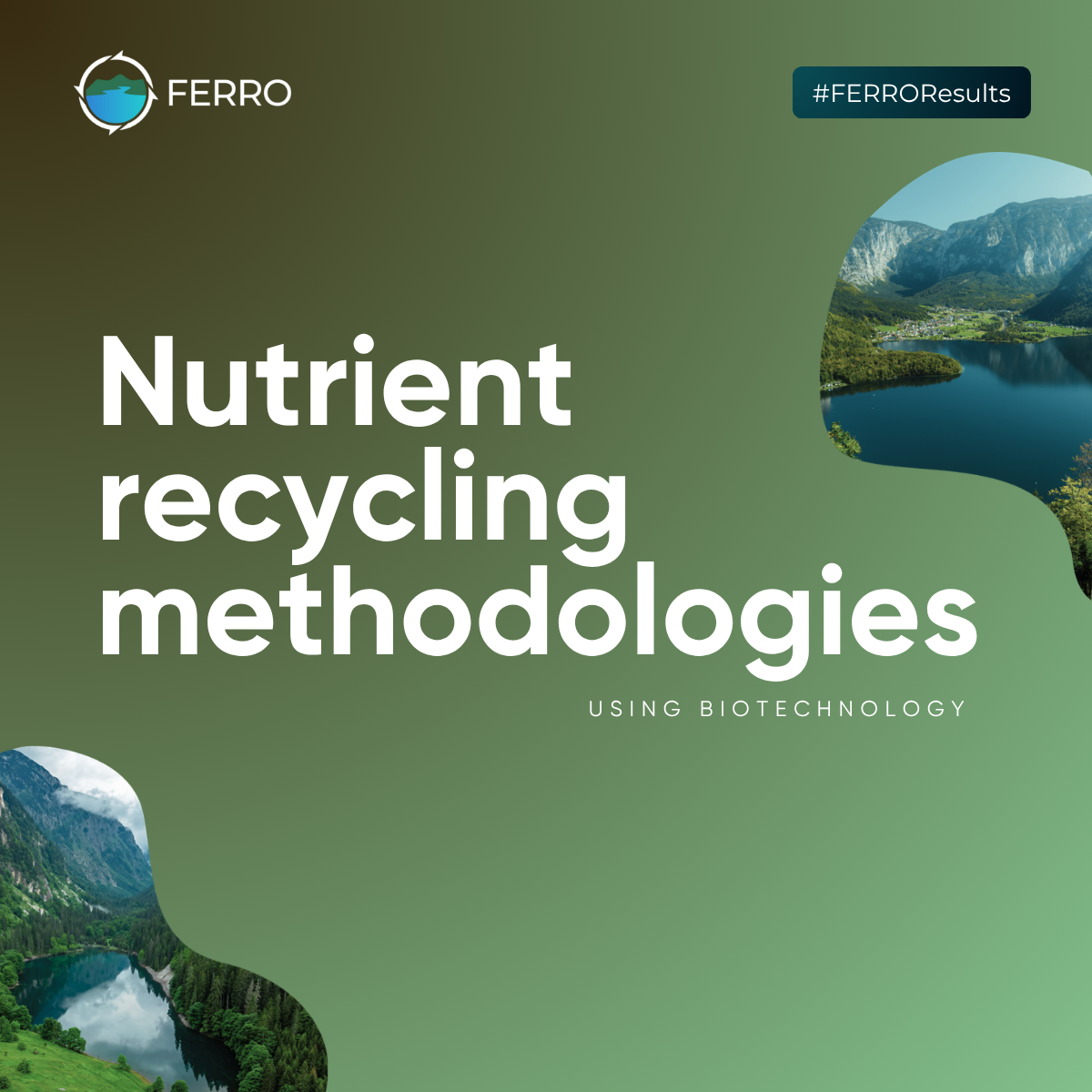 FERRO Results: Why do we need nutrient recycling and improved phosphorus management?
