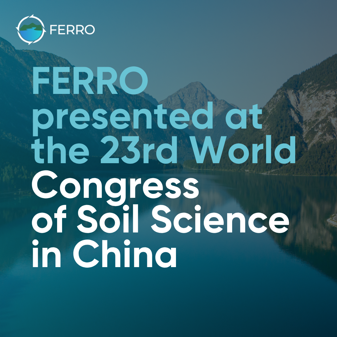 FERRO presented at the 23rd World Congress of Soil Science in China