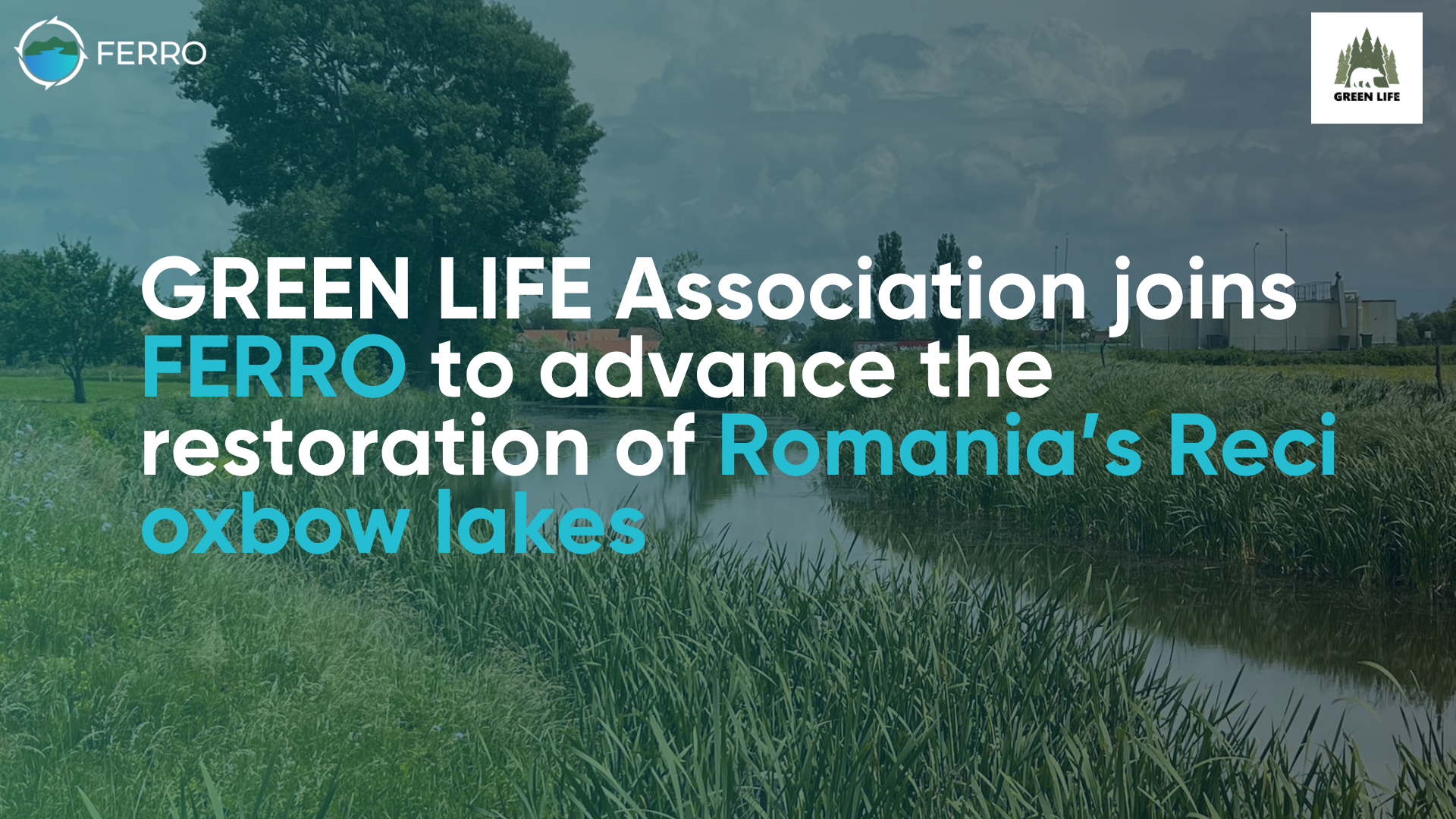 GREEN LIFE Association joins FERRO to advance the restoration of Romania’s Reci oxbow lakes